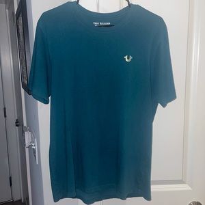 Emerald green True Religion shirt